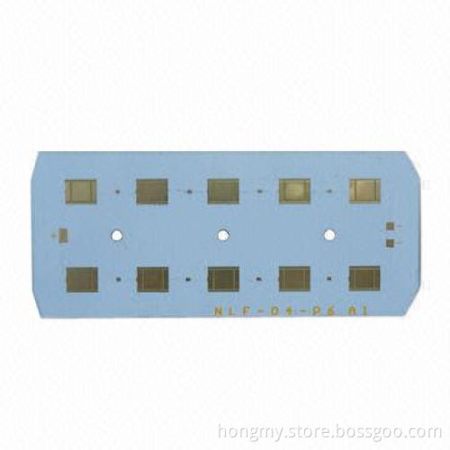 Aluminum Based PCB with 2.0mm Board Thickness, HAL Surface Finish for LED Lighting